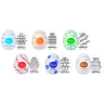 Набор мастурбаторов TENGA VARIETY PACK STANDARD EGG-VP006